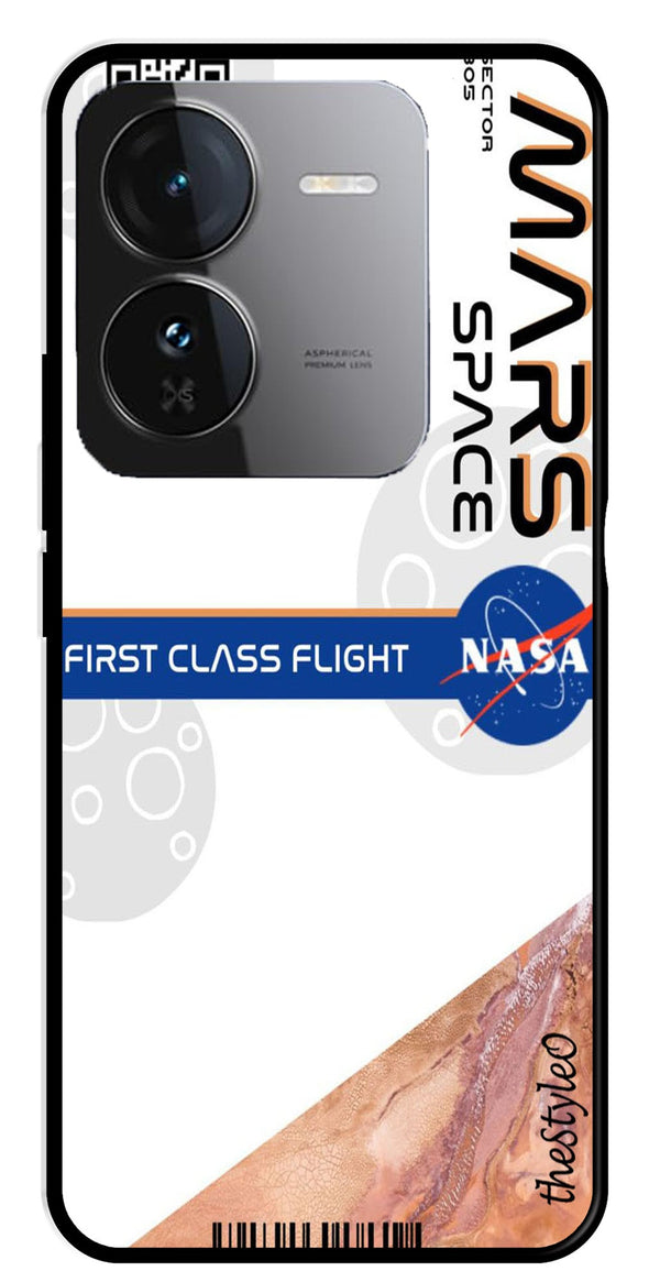 Mars Space Metal Mobile Case for iQOO Z9 5G (Design No -81)