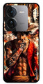 Monkey D Luffy Metal Mobile Case for iQOO Z9 5G (Design No -83)