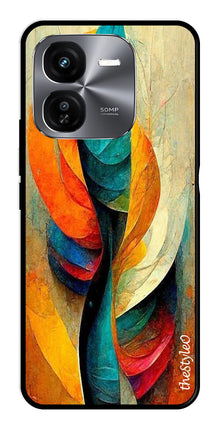 Modern Art Metal Mobile Case for iQOO Z9X 5G