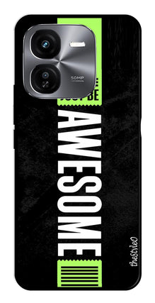 Alphabets Metal Mobile Case for iQOO Z9X 5G