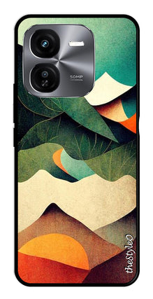 Owl Pattern Metal Mobile Case for iQOO Z9X 5G