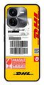 DHL Label Metal Mobile Case for iQOO Z9X 5G (Design No -61)
