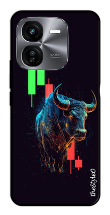 Stock Market Metal Mobile Case for iQOO Z9X 5G