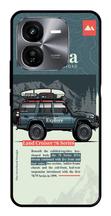 Land Cruiser Metal Mobile Case for iQOO Z9X 5G