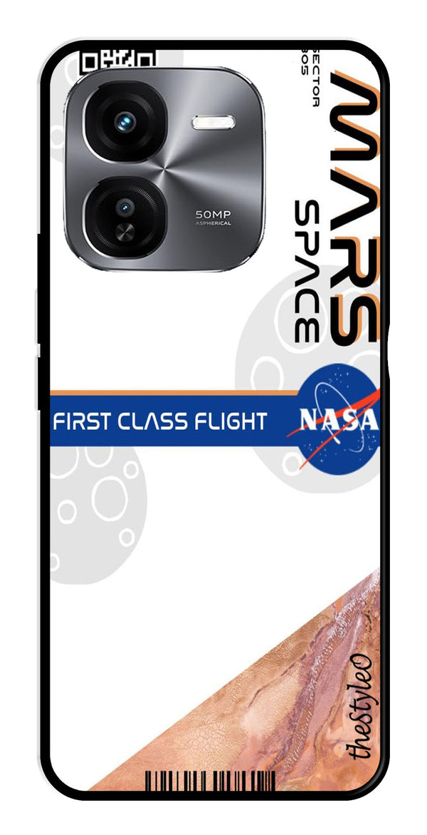 Mars Space Metal Mobile Case for iQOO Z9X 5G (Design No -81)