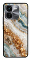 Marble Design Metal Mobile Case for iQOO Z9X 5G (Design No -92)