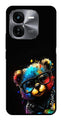 Teddy Bear Metal Mobile Case for iQOO Z9X 5G (Design No -94)