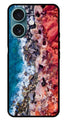 MultiColor Pattern Metal Mobile Case for iPhone 16 (Design No -17)