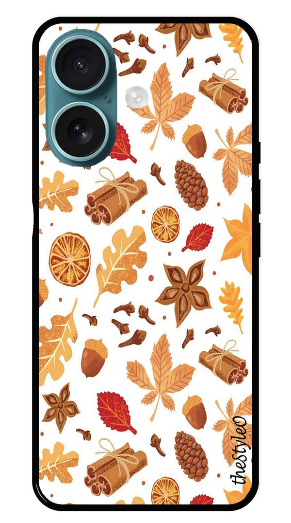 Sea Shore Metal Mobile Case for iPhone 16 (Design No -18)