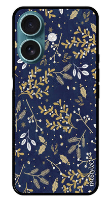 Leaves Design Metal Mobile Case for iPhone 16