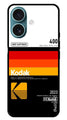 Kodak Design Metal Mobile Case for iPhone 16 (Design No -65)