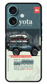 Land Cruiser Metal Mobile Case for iPhone 16 (Design No -78)