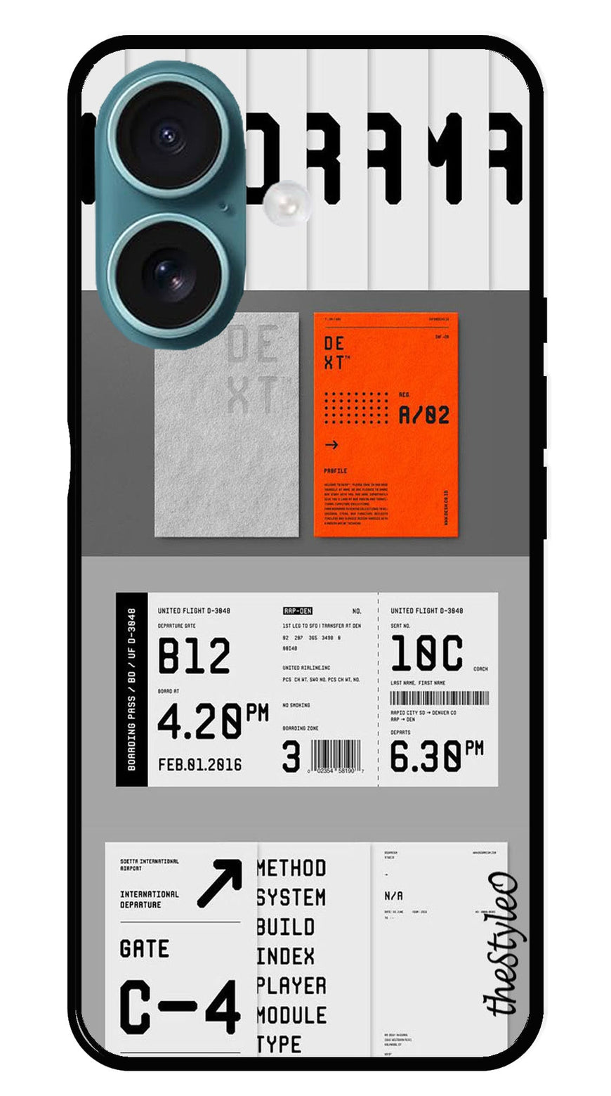 Monorama Metal Mobile Case for iPhone 16 (Design No -80)