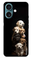 Dog lovers Metal Mobile Case for iPhone 16 (Design No -88)