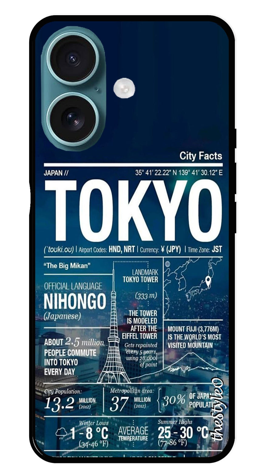Tokyo Metal Mobile Case for iPhone 16 (Design No -93)