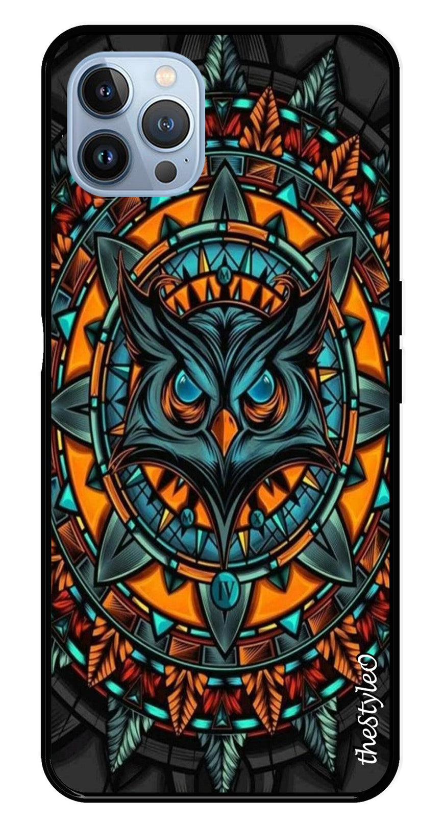 Gamer Pattern Metal Mobile Case for iPhone 16 Pro (Design No -41)