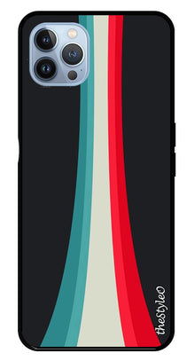 Modern Art Colorful Metal Mobile Case for iPhone 16 Pro