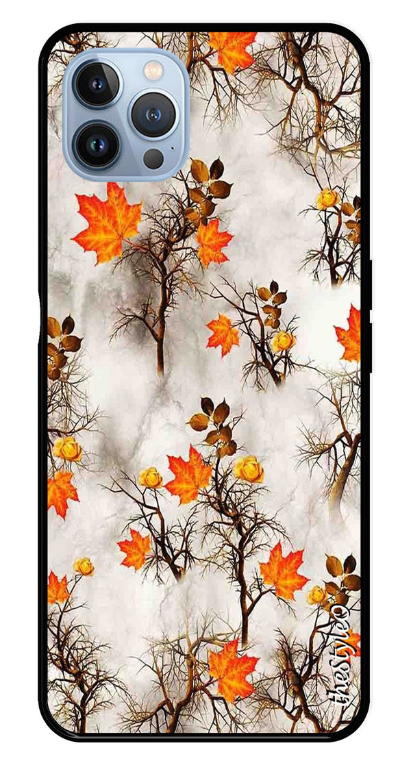 Map Design Metal Mobile Case for iPhone 16 Pro Max (Design No -54)