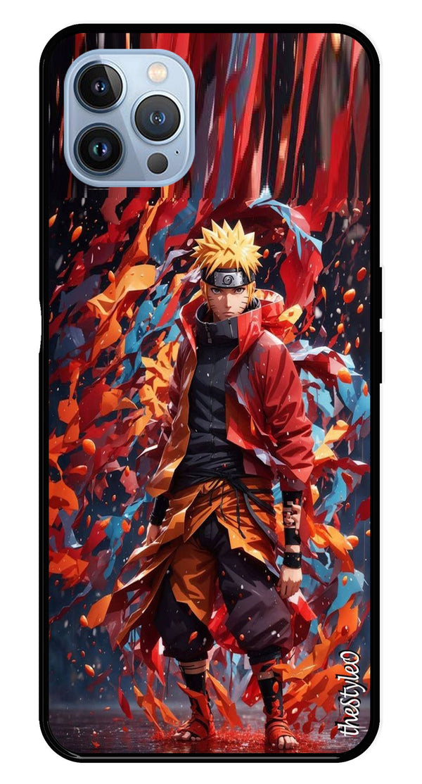 Anime-2 Metal Mobile Case for iPhone 16 Pro Max (Design No -64)