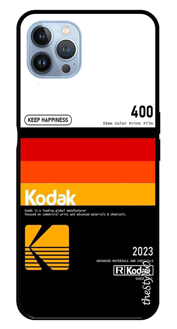 Kodak Design Metal Mobile Case for iPhone 16 Pro (Design No -65)