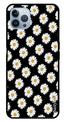 Daisy Flower Metal Mobile Case for iPhone 16 Pro