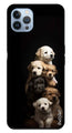 Dog lovers Metal Mobile Case for iPhone 16 Pro (Design No -88)