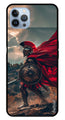 Spartan Fighter Metal Mobile Case for iPhone 16 Pro (Design No -89)