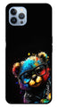 Teddy Bear Metal Mobile Case for iPhone 16 Pro (Design No -94)