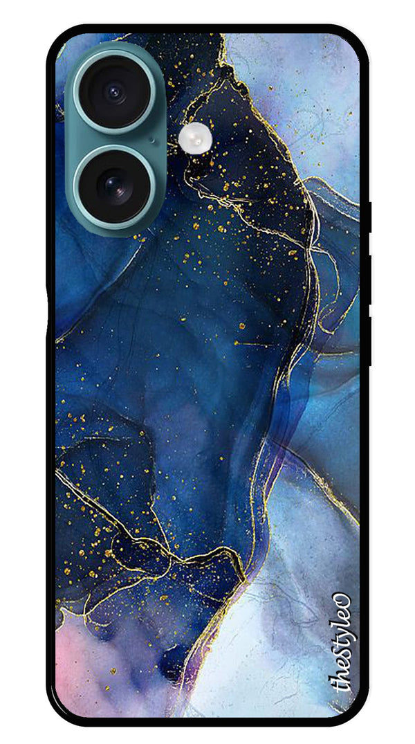 Awesome Metal Mobile Case for iPhone 16 Plus (Design No -33)