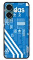 Adidas Design Metal Mobile Case for iPhone 16 Plus (Design No -58)