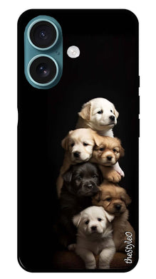 Dog lovers Metal Mobile Case for iPhone 16 Plus
