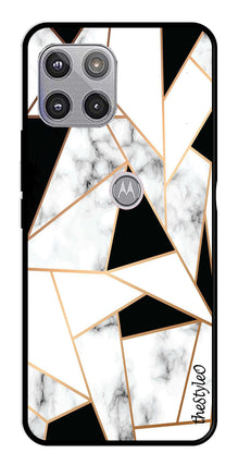 Marble Design2 Metal Mobile Case for Moto G 5G