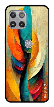Modern Art Metal Mobile Case for Moto G 5G