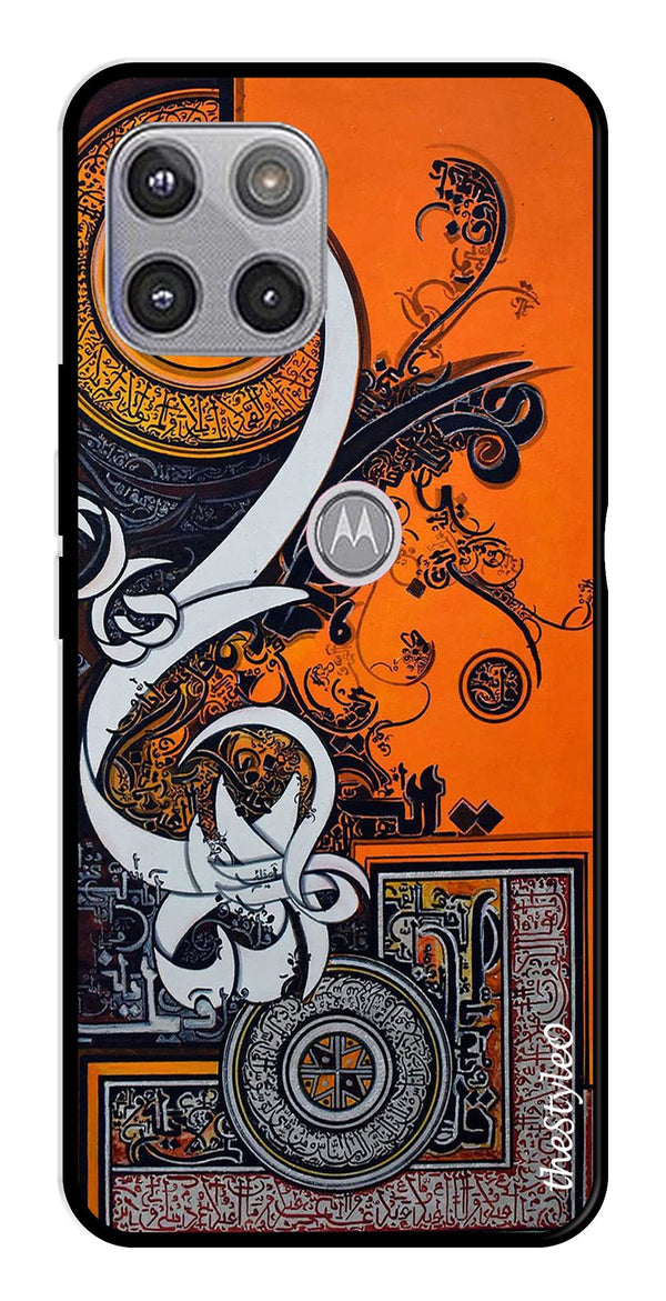 Oum Design Metal Mobile Case for Moto G 5G (Design No -15)