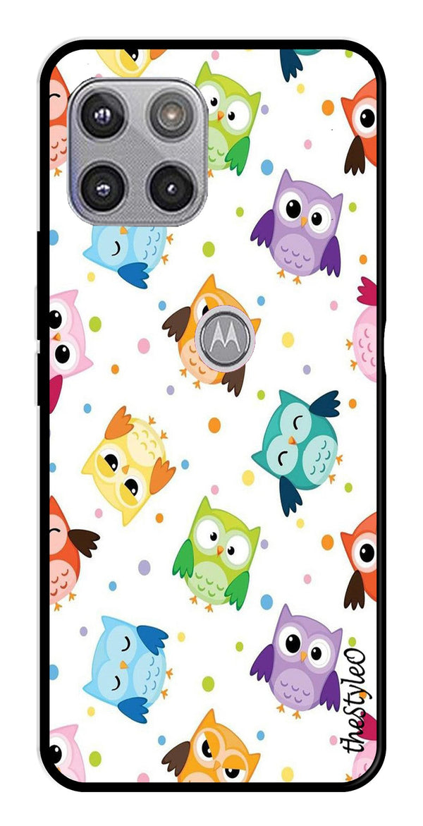 Autumn Leaf Metal Mobile Case for Moto G 5G (Design No -19)