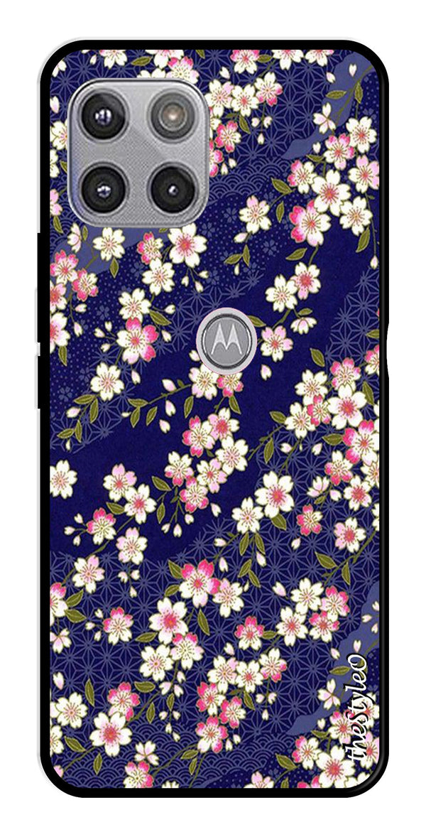 Marble Design Metal Mobile Case for Moto G 5G (Design No -24)