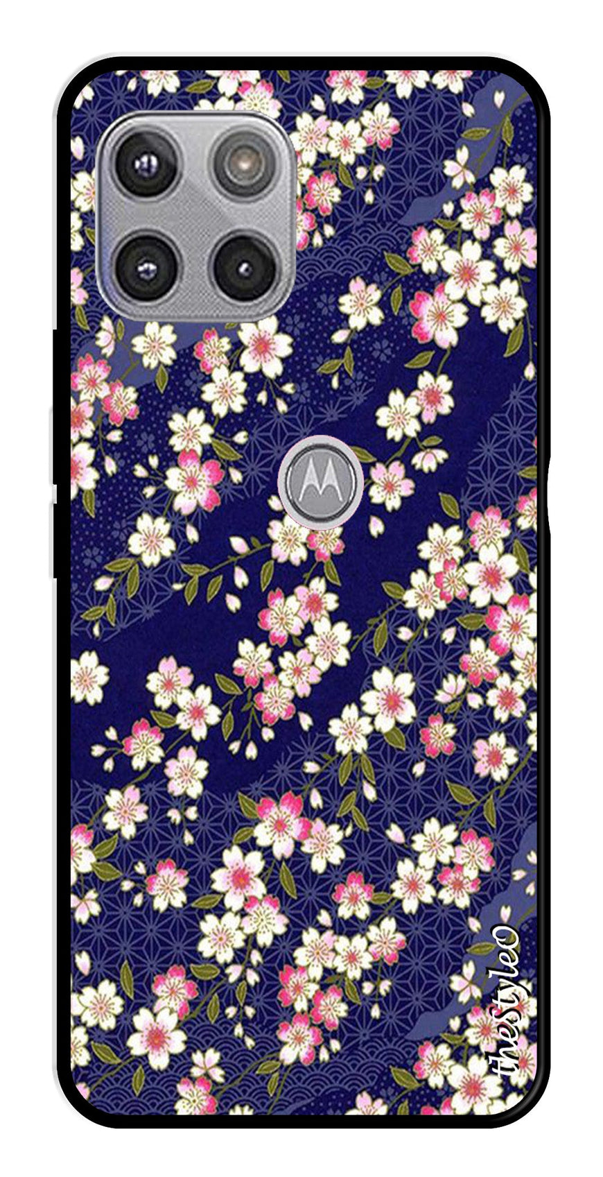 Marble Design Metal Mobile Case for Moto G 5G (Design No -24)