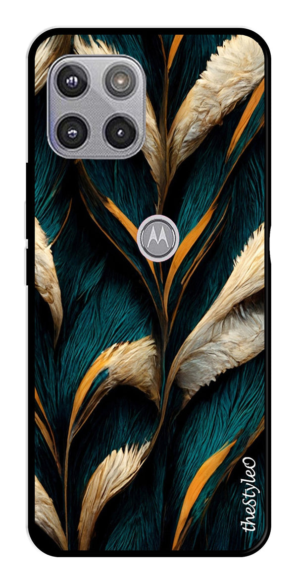 Vintage Car Metal Mobile Case for Moto G 5G (Design No -29)