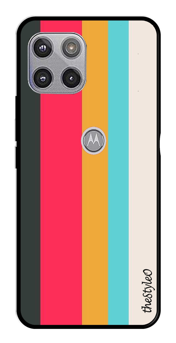 Feathers Metal Mobile Case for Moto G 5G (Design No -30)