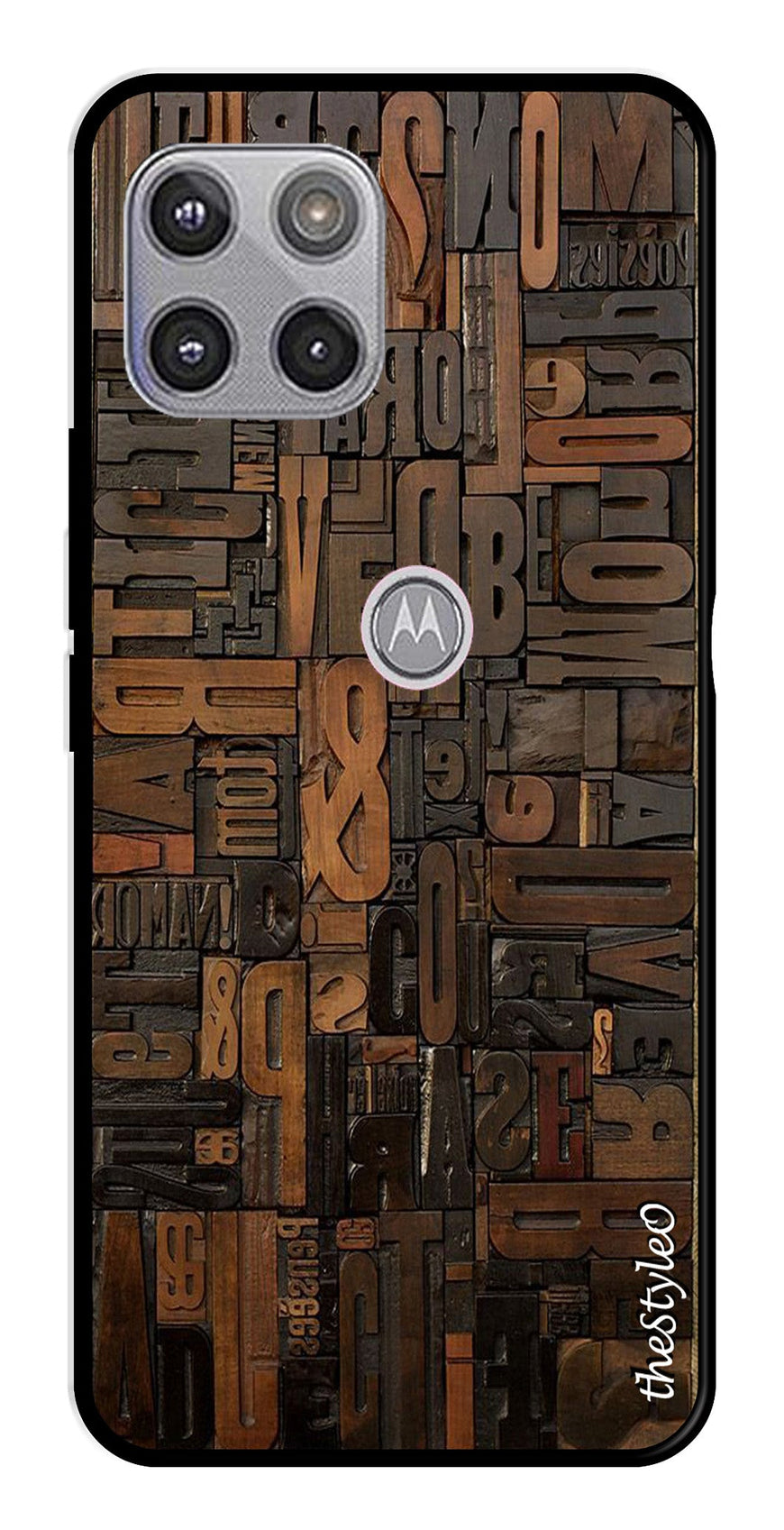 Muted Rainbow Metal Mobile Case for Moto G 5G (Design No -31)