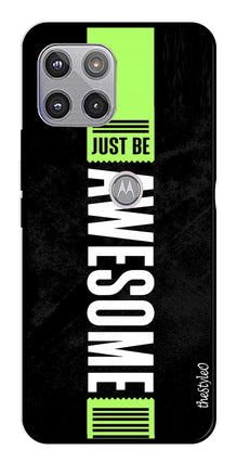 Alphabets Metal Mobile Case for Moto G 5G