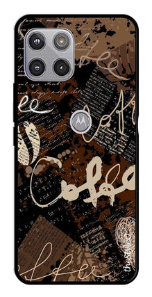 Marble Pattern Metal Mobile Case for Moto G 5G