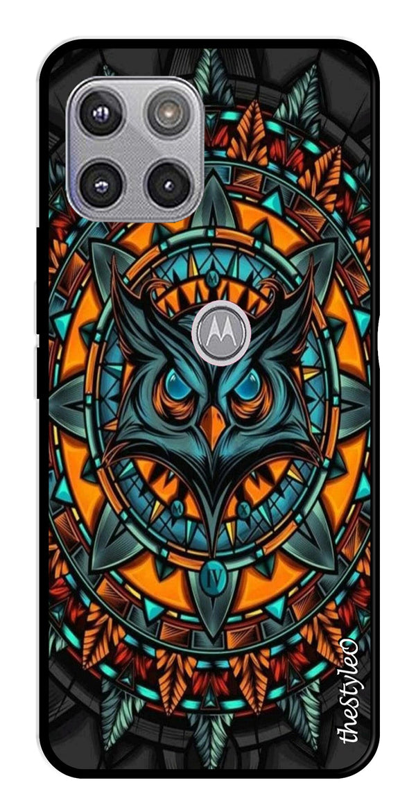 Gamer Pattern Metal Mobile Case for Moto G 5G (Design No -41)