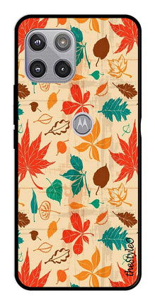 Autumn leaves Metal Mobile Case for Moto G 5G