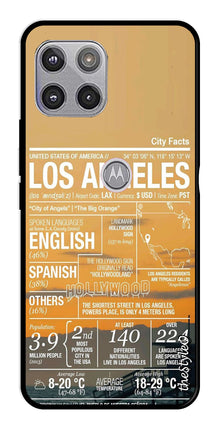 Los Angeles Metal Mobile Case for Moto G 5G
