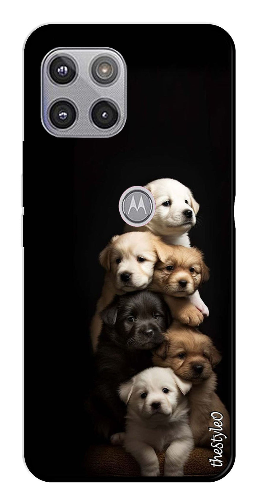 Dog lovers Metal Mobile Case for Moto G 5G (Design No -88)