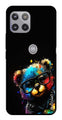 Teddy Bear Metal Mobile Case for Moto G 5G (Design No -94)