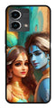 Lord Radha Krishna Metal Mobile Case for Moto G Stylus (Design No -01)