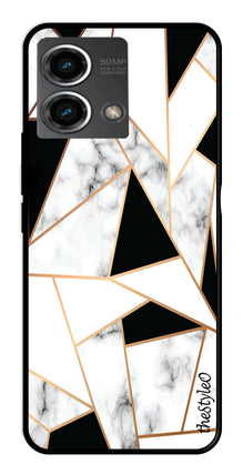Marble Design2 Metal Mobile Case for Moto G Stylus