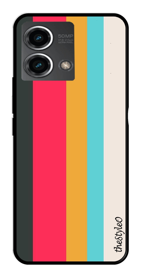 Feathers Metal Mobile Case for Moto G Stylus (Design No -30)